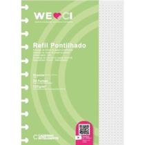 Bloco Refil Grande Pontilhado 120gr com 30 folhas - Caderno Inteligente Bloco Refil Grande Pontilhado 120gr com 30 folhas - Caderno Inteligente