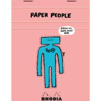 Bloco Rhodia 90 Anos & Paper People 10,3x14,6 - 80F