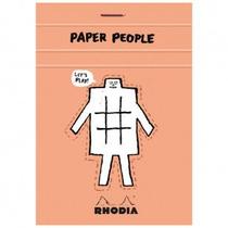 Bloco Rhodia Edição 90 anos & Paper People 8,3x11,8cm 80 Folhas Bloco Rhodia Edição 90 anos & Paper People 8,3x11,8cm 80 Folhas