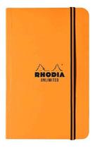 Bloco Rhodia Unlimited Capa Laranja Bloco Rhodia Unlimited Capa Laranja