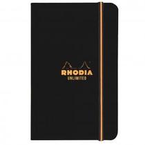 Bloco Rhodia Unlimited Capa Preta Bloco Rhodia Unlimited Capa Preta