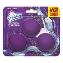 Bloco Sanitário Caixa Acoplada Novo Frescor Lavanda 3 Unid - Lavanda Bloco Sanitário Caixa Acoplada Novo Frescor Lavanda 3 Unid - Lavanda