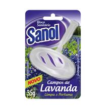 Bloco sanitario com aparelho campos de lavanda sanol