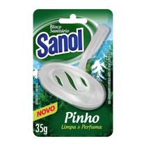 Bloco sanitario com aparelho pinho sanol