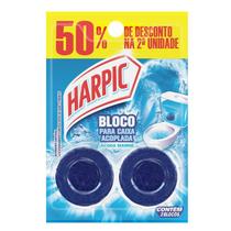 Bloco Sanitário para Caixa Acoplada Harpic Marine 2 unidades 50% de Desconto Bloco Sanitário para Caixa Acoplada Harpic Marine 2 unidades 50% de Desconto