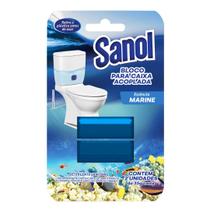 Bloco sanitario para caixa acoplada marine 2 unidades sanol