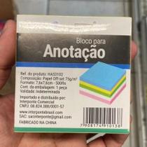 Bloco sem Cola de Anotação com Pote/ Sem Pote - Interponte/ WX Gift