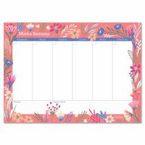 Bloco Semanal 52 Folhas Primavera Bloco Semanal 52 Folhas Primavera