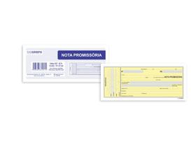 Bloco sidgraph nota promissória mini 50 fls 144x62 - pt c/ 20