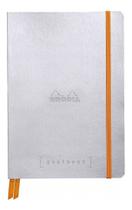 Bloco Sketch Bullet Journal Goalbook Couro Silver A5 Rhodia
