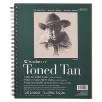 Bloco Sketch Toned Tan 22,9x30,5 50f Strathmore