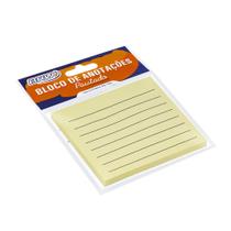 Bloco Smart Notes 76x76mm Pautado Amarelo Pastel - 50fls Bloco Smart Notes 76x76mm Pautado Amarelo Pastel - 50fls