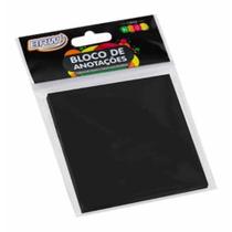 Bloco smart notes 76x76mm Preto c/50fls BRW