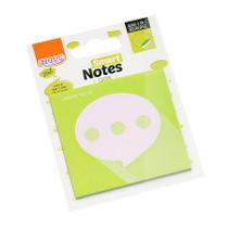 Bloco smart notes frame 2em1 75x75 mm - sms verde - 30fls - 1bloco