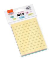 Bloco smart notes line pautado pastel color 100fls - brw