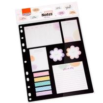Bloco Smart Notes Multiples Flor-poá Colorido 25 Folhas Cada - BRW Bloco Smart Notes Multiples Flor-poá Colorido 25 Folhas Cada - BRW