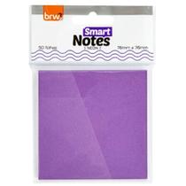 Bloco Smart Notes Neon 76x76mm 50fls Roxo - BRW Bloco Smart Notes Neon 76x76mm 50fls Roxo - BRW