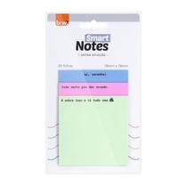 Bloco smart notes sátira intuição - blister com 3 blocos de anotação
