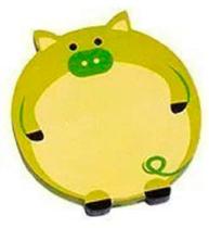 Bloco smart notes zoo 45x45mm brw