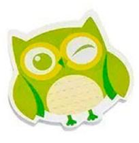 Bloco smart notes zoo 45x45mm brw