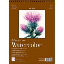 Bloco Strathmore Watercolor 22,9x30,5cm 300g/m² com 12 Folhas Espiral Série 400 P44011