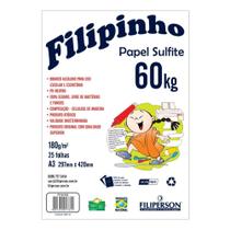 Bloco Sulfite A3 180g 60kg C/ 25 Folhas Filiperson 01782