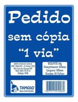 Bloco Talão De Pedido C/ 1 Via 50 Folhas 163x213mm Tamoio Bloco Talão De Pedido C/ 1 Via 50 Folhas 163x213mm Tamoio