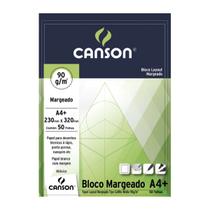 Bloco Tecnico Layout Margeado Canson 90 g/m2 A4+ (230x320mm) 50 Fls