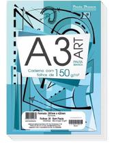 Bloco Técnico Sem Margem Desenho A3 20 Fls Branco 150g/m2 - Pauta Branca Bloco Técnico Sem Margem Desenho A3 20 Fls Branco 150g/m2 - Pauta Branca