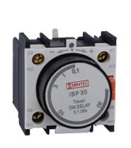 Bloco Temporizado IBP30E Retardo na Energização Com 1NA+1NF para Contatores Linha IC e CJX2-Z