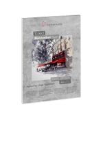 Bloco Toned Watercolour Cinza 200G Textura Fina A4 20 Folhas