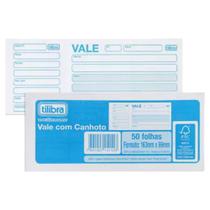 Bloco Vale Com Canhoto 50f 151556 / 20bl / Tilibra