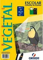 Bloco Vegetal A3 60g Sem Margem 50f Canson - LC Bloco Vegetal A3 60g Sem Margem 50f Canson - LC
