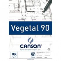 Bloco vegetal a3 95g 50 folhas - 66667019 - CANSON