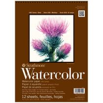 Bloco Watercolor 22,9x30,5 12f Strathmore