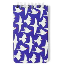 Bloco wireo litoral pautado 12x20 revoada azul Bloco wireo litoral pautado 12x20 revoada azul