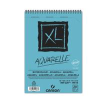 Bloco Xl Aquarelle Canson A5 300g 20 Folhas para Aquarela