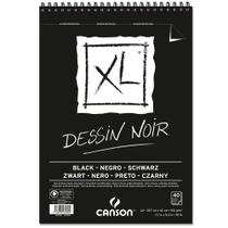 Bloco Xl Dessin Noir Black Canson 9087 150g/m² A3 40 Folhas