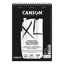 Bloco XL Dessin Noir Canson 150 g/m2 A5 (148x210mm) 20 Fls