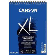 Bloco Xl Mix Media Canson A4 300g 30 Fls 60807215 Bloco Xl Mix Media Canson A4 300g 30 Fls 60807215