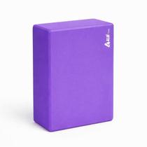 Bloco yoga eva alongamento 23x15x8cm pilates meditação aluí -