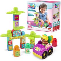 Blocolândia Encantada 21 Peças Brinquedo de Montar Dismat