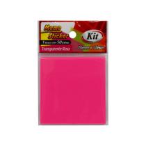 Blocos Adesivos (PostIt) - Transparente - 76x76mm - Bloco com 50 folhas - Blocos Adesivos (PostIt) - Transparente - 76x76mm - Bloco com 50 folhas -