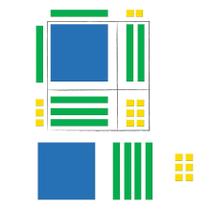 Blocos de Álgebra Magnética - 72 Peças - Recursos de Aprendizagem (11+) Blocos de Álgebra Magnética - 72 Peças - Recursos de Aprendizagem (11+)