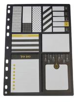 Blocos de Anotações Inteligente Fichário Black Brw Blocos de Anotações Inteligente Fichário Black Brw