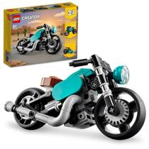 Blocos de brinquedos LEGO Creator Vintage Bike 31135 Meninos e Meninas 8+