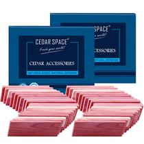 Blocos de cedro Cedar Space para armazenamento de roupas 16 unidades x2