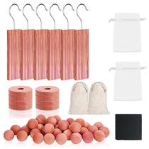Blocos de cedro da Cedar Space, 40 unidades com aroma natural fresco