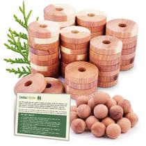 Blocos de cedro para armazenamento de roupas Cedar Home 40 peças
