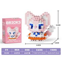 Blocos de Construção 2601 Compatível com Estatuetas de Desenhos Animados em Micropartículas OEM